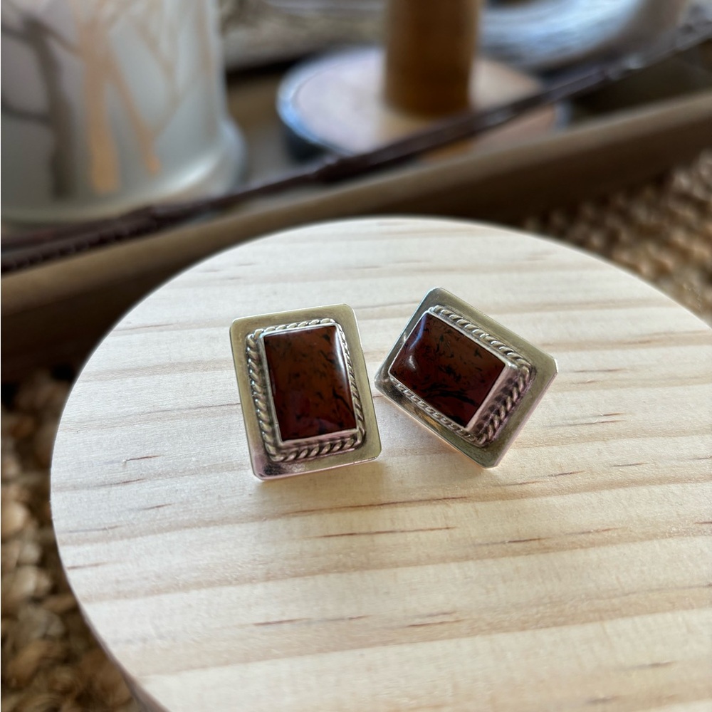 Sterling Silver Western Earings